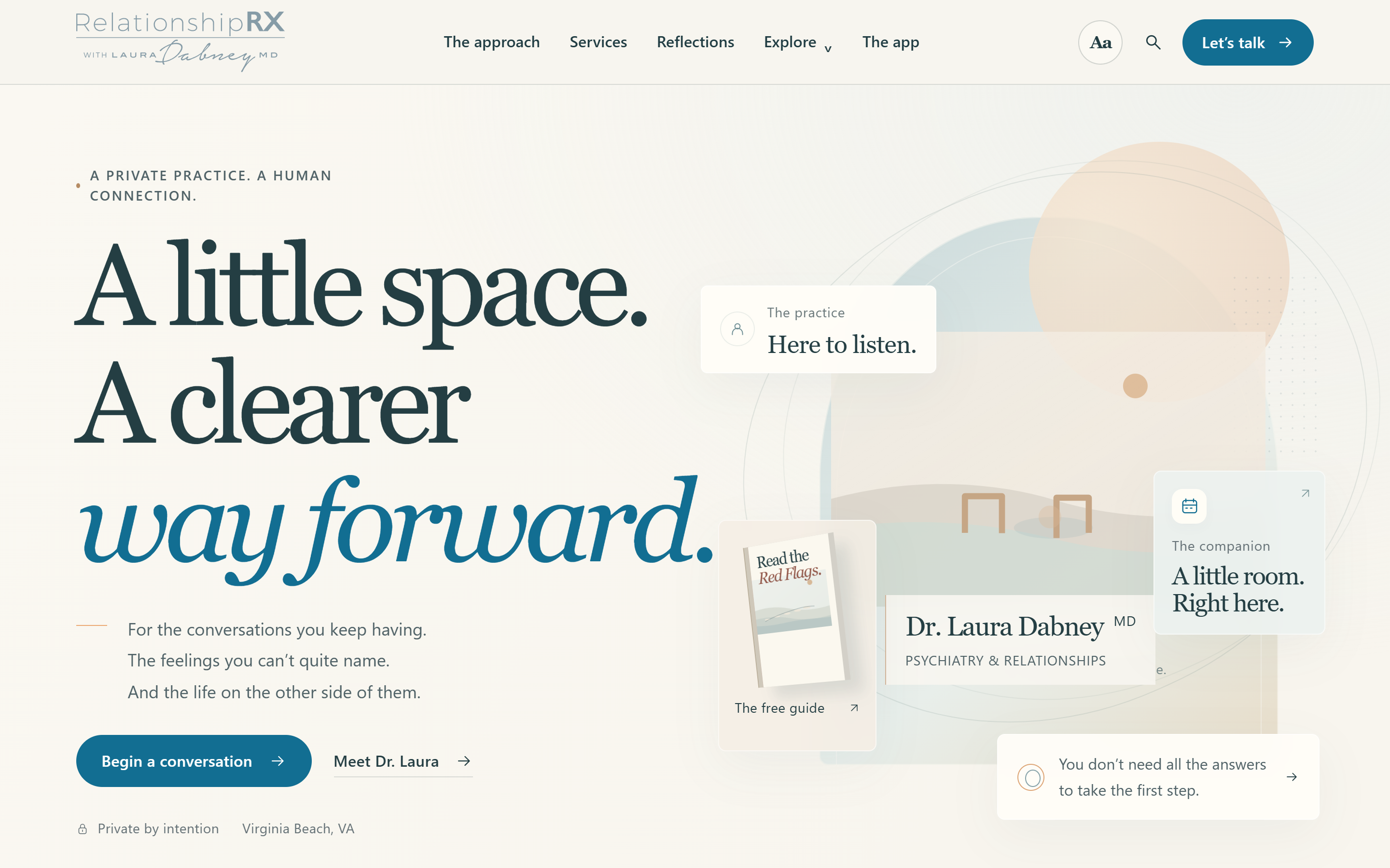 RelationshipRX web concept desktop preview